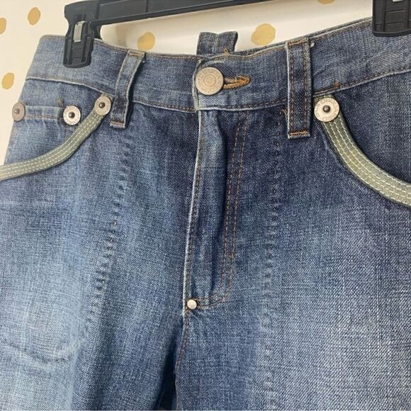 DSQUARED2 Women’s Patch Crop Denim Size 40 - Picture 3 of 9